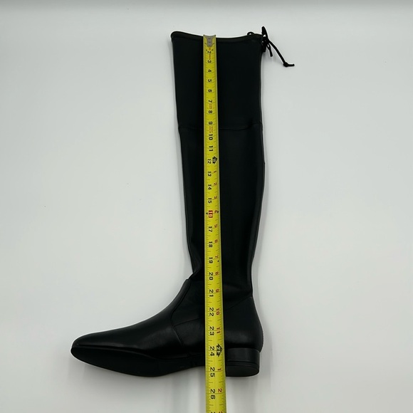 2075- Stuart Weitzman Over-the-Knee Boots Black Color Size 5 B NWT - Picture 5 of 14